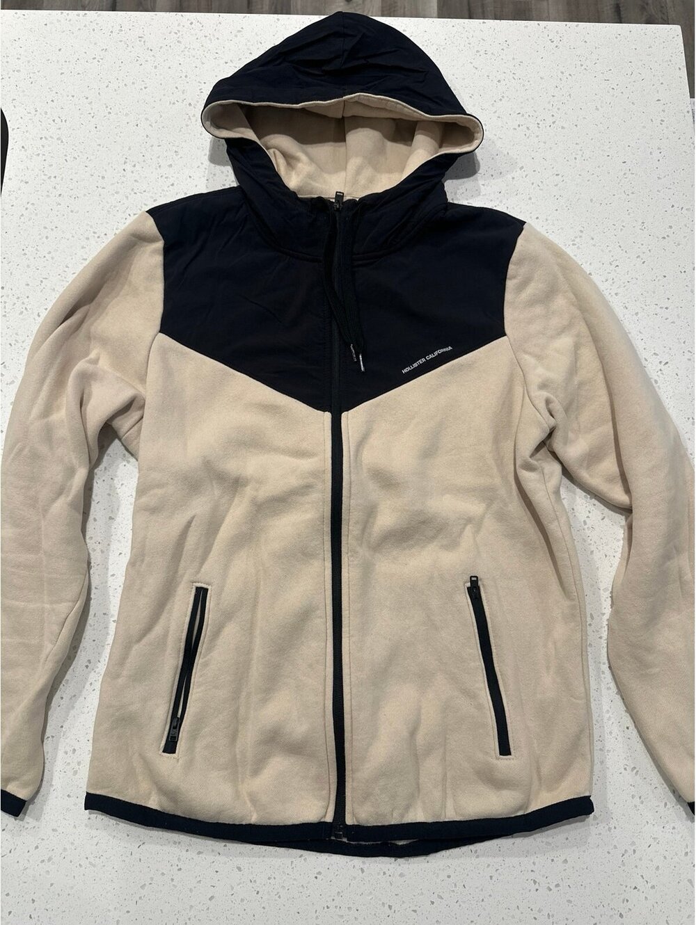 Hollister Co Full Zip Hoodie Men’s Size Large